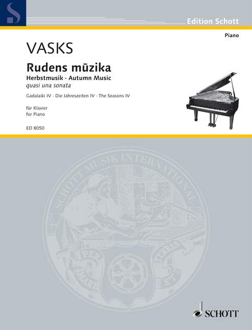 Vorderes Coverbild Rudens m?zika 