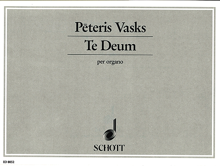 Vorderes Coverbild Te Deum 