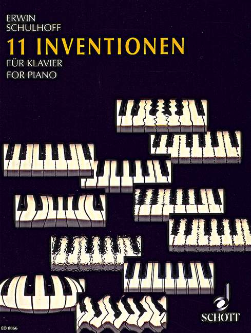 Vorderes Coverbild 11 Inventionen op. 36 