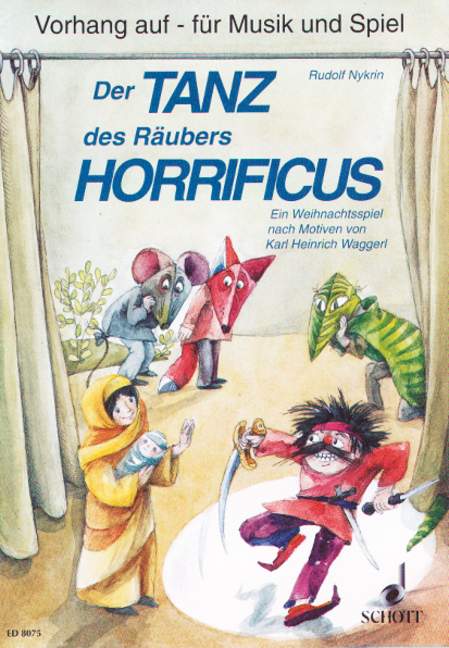 Vorderes Coverbild Der Tanz des Räubers Horrificus 