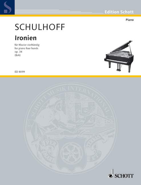 Vorderes Coverbild Ironien op. 34 WV 55 