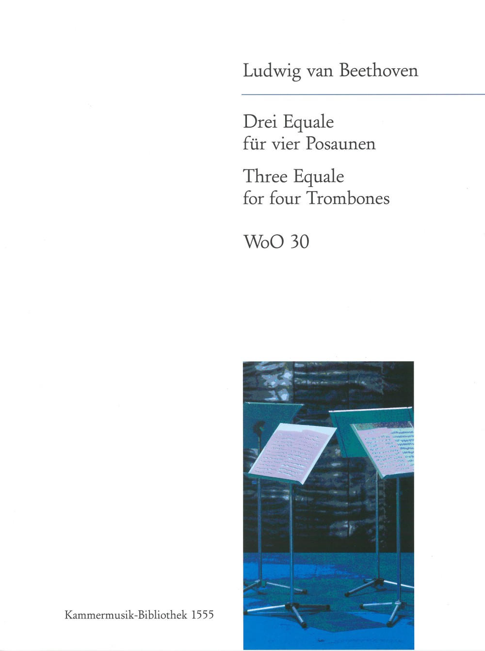 Vorderes Coverbild Drei Equale WoO 30