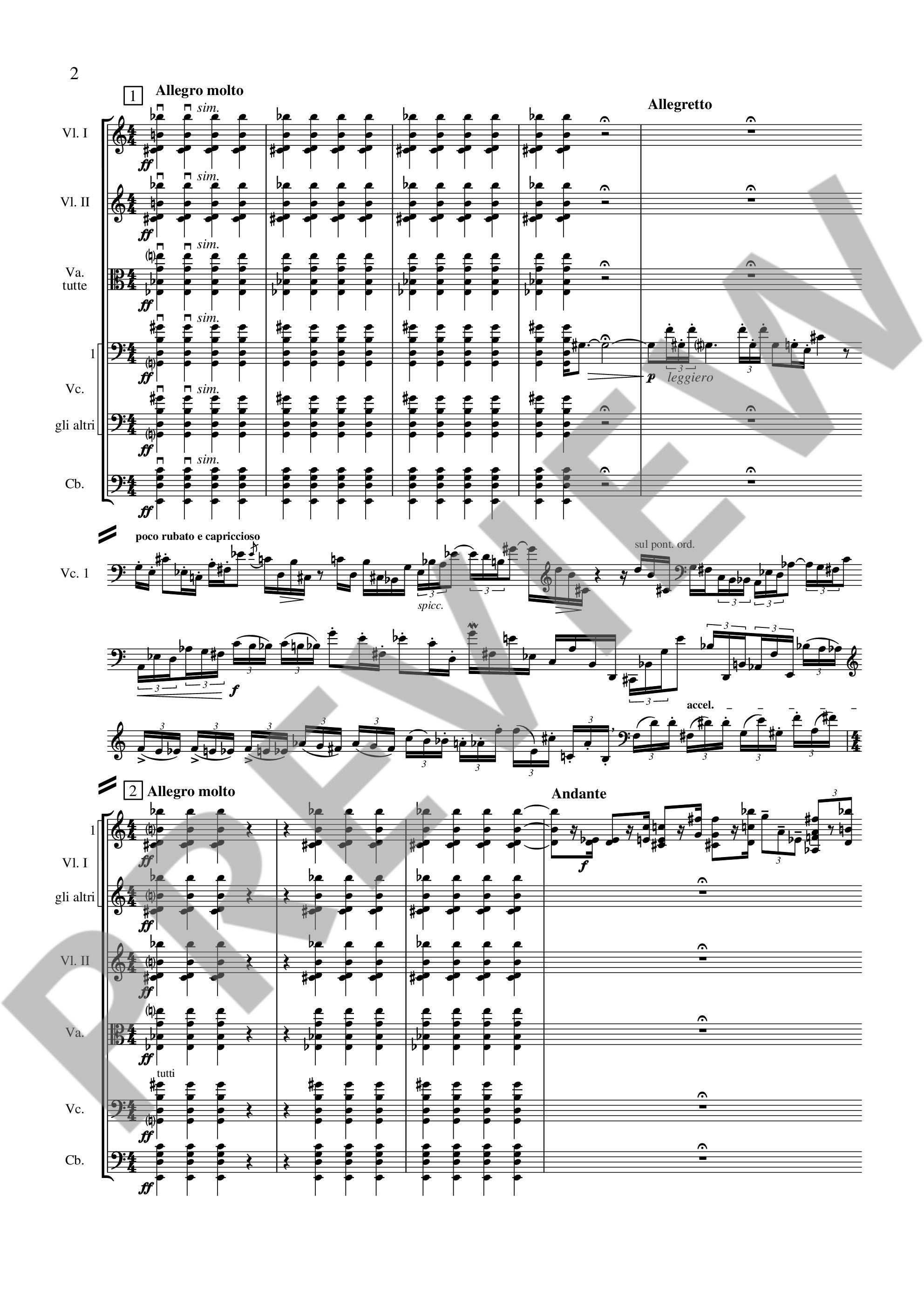 Anderes Coverbild Sinfonietta per archi 