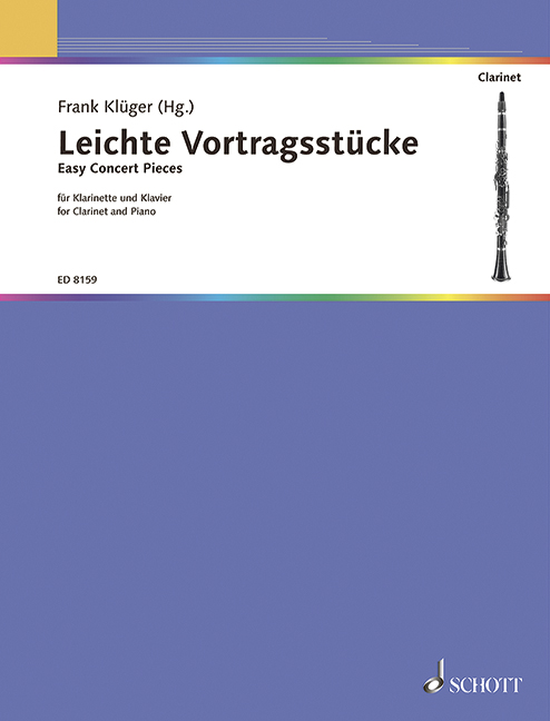 Vorderes Coverbild Leichte Vortragsstücke 