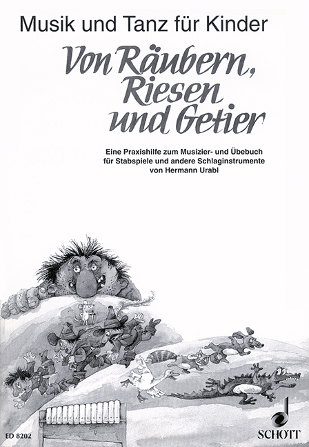 Vorderes Coverbild Von Räubern, Riesen und Getier 