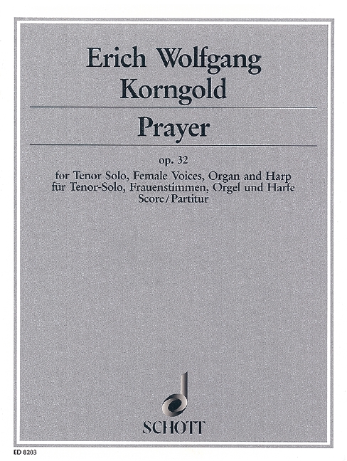 Vorderes Coverbild Prayer op. 32 