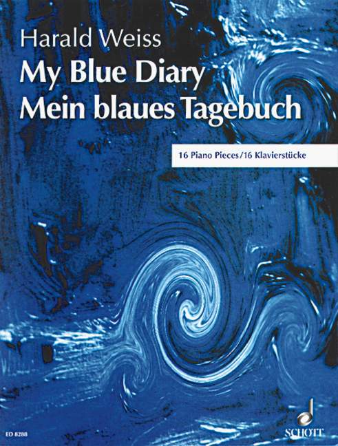 Vorderes Coverbild Mein blaues Tagebuch op. 118 