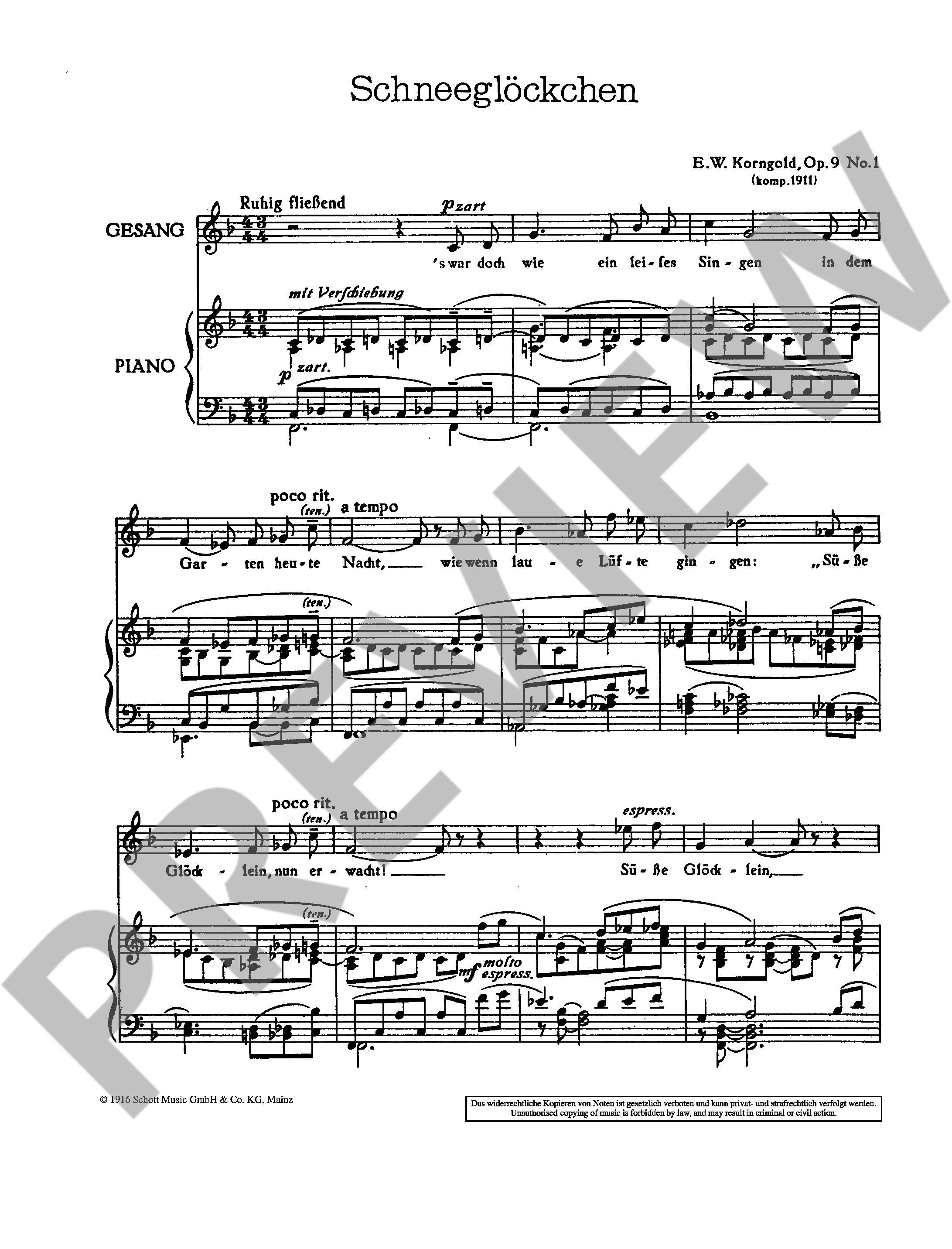 Anderes Coverbild Einfache Lieder op. 9 