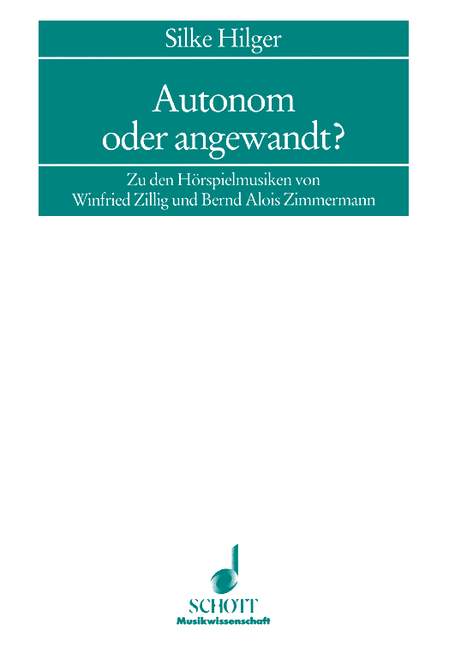 Vorderes Coverbild Autonom oder angewandt? Band 5