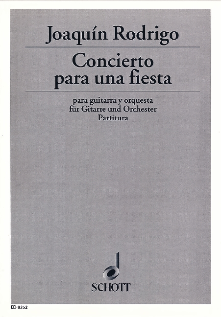 Vorderes Coverbild Concierto para una fiesta 