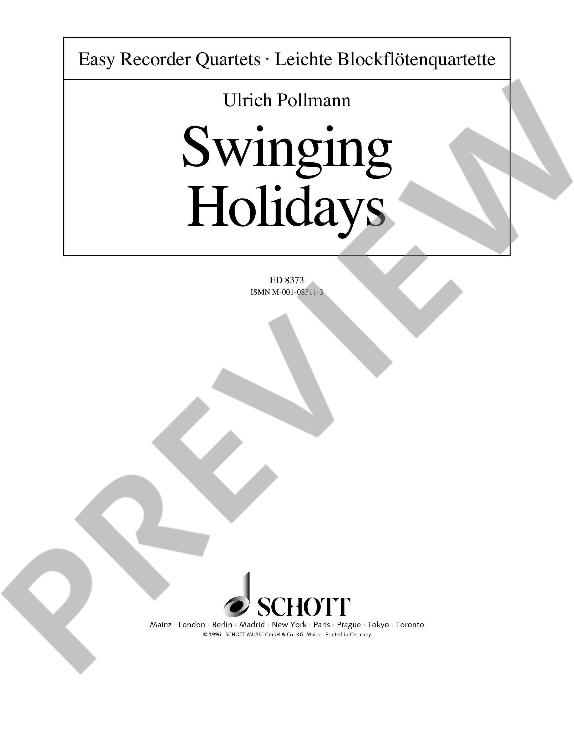 Anderes Coverbild Swinging Holidays Band 3