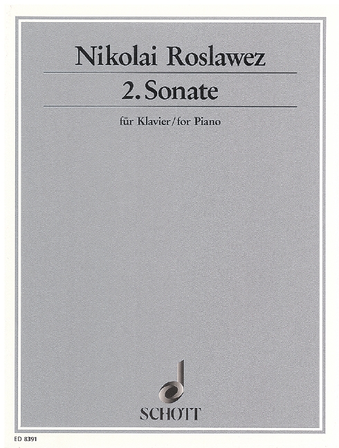 Vorderes Coverbild 2. Sonate 