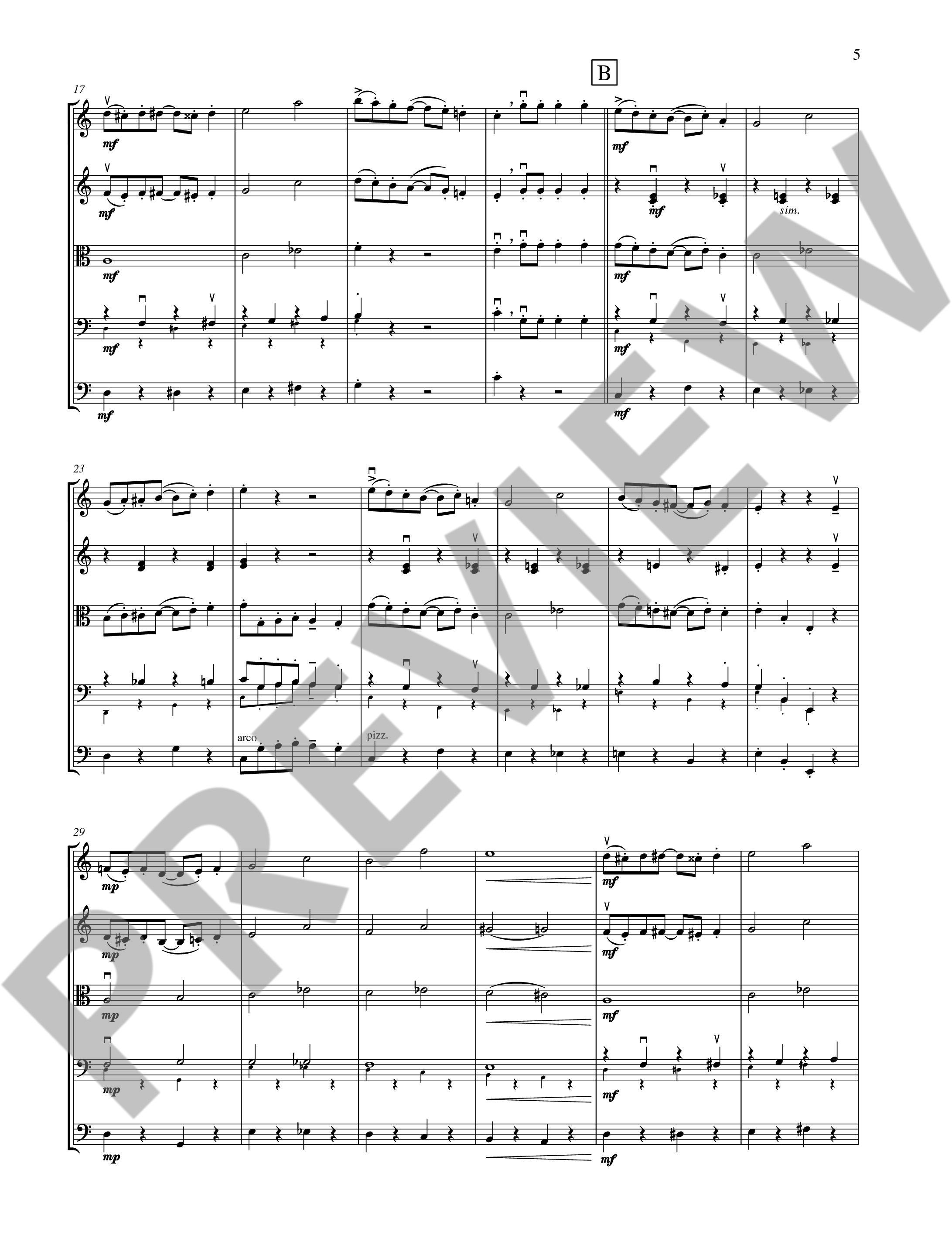 Anderes Coverbild Ragtimes for String Ensemble 
