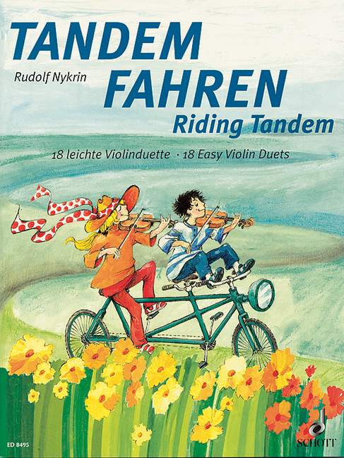 Vorderes Coverbild Tandem fahren 