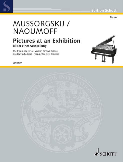 Vorderes Coverbild Bilder einer Ausstellung 