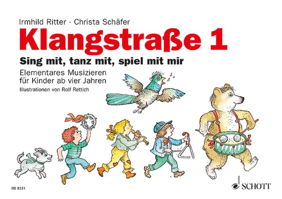Vorderes Coverbild Klangstraße 1 - Kinderheft 