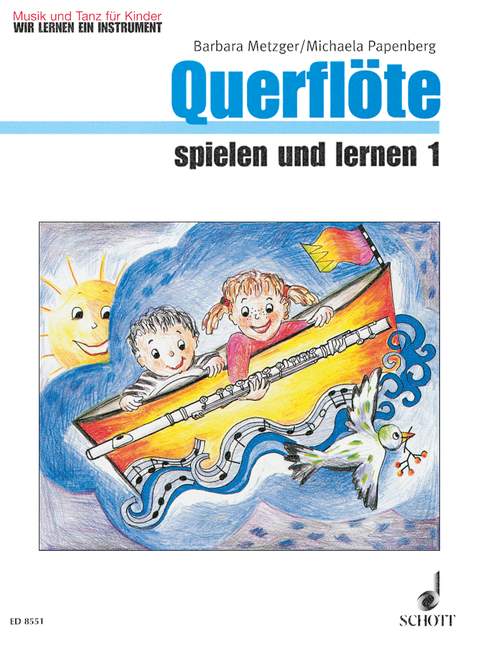 Vorderes Coverbild Querflöte spielen und lernen Band 1