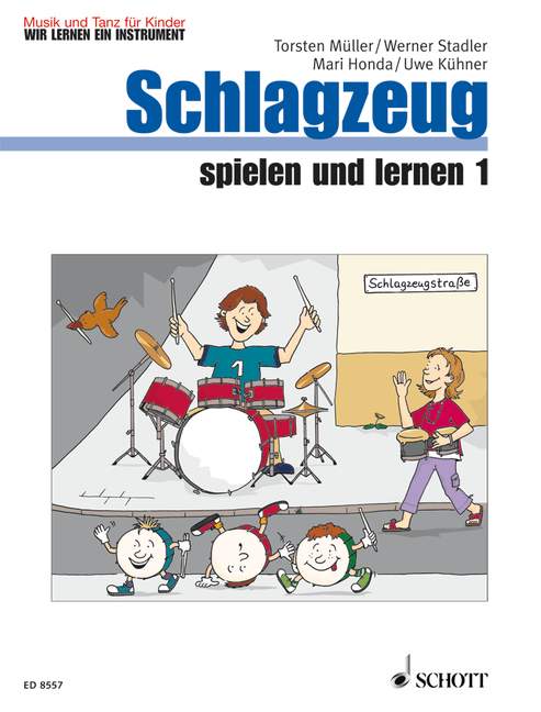 Vorderes Coverbild Schlagzeug spielen und lernen Band 1