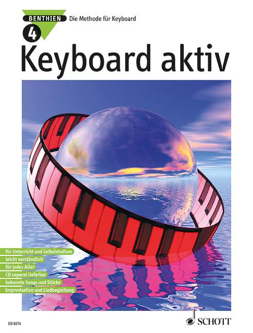 Vorderes Coverbild Keyboard aktiv Band 4