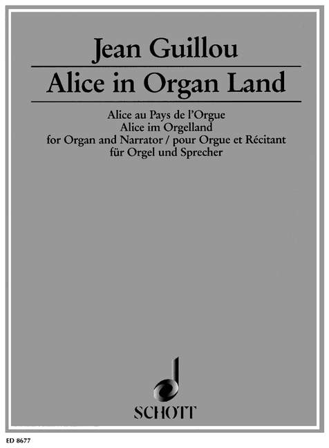 Vorderes Coverbild Alice im Orgelland op. 53 