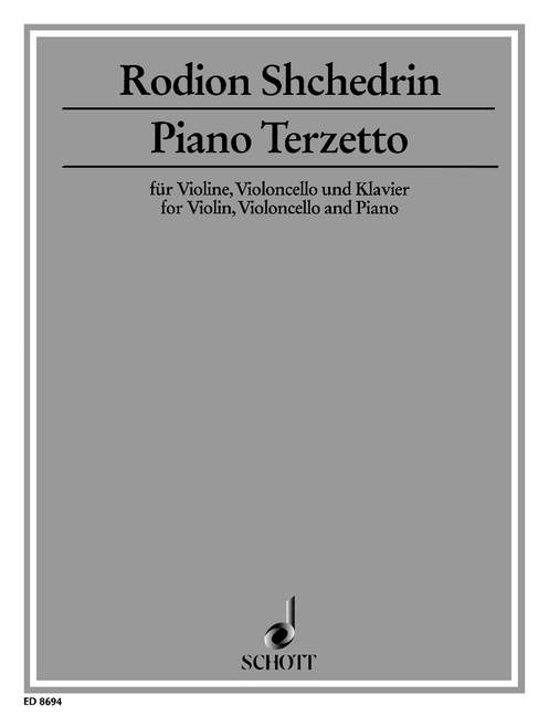 Vorderes Coverbild Piano Terzetto 