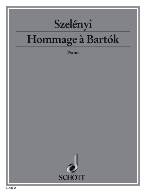 Vorderes Coverbild Hommage à Bartók 