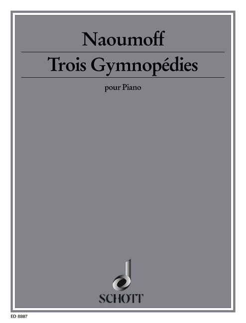 Vorderes Coverbild Trois Gymnopédies 