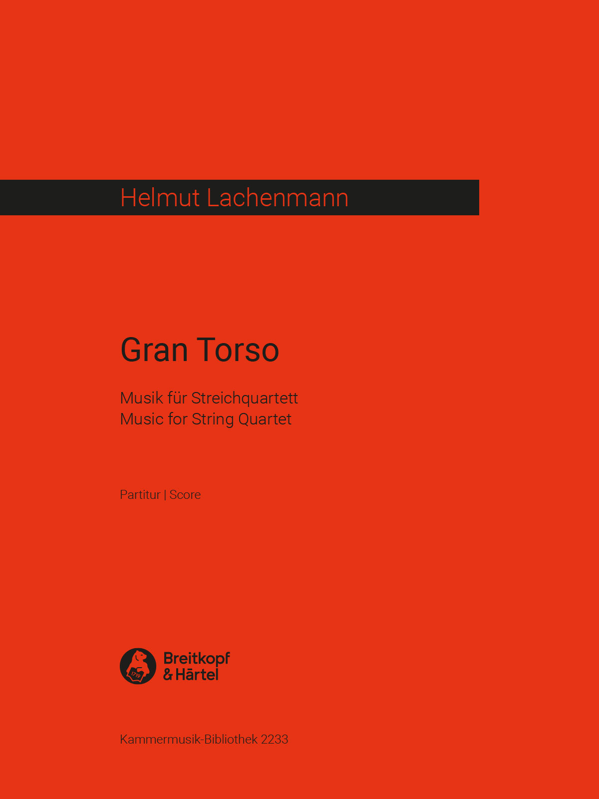 Vorderes Coverbild Gran Torso (1971/78/88)