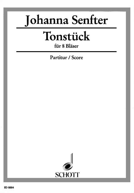 Vorderes Coverbild Tonstück E-Dur op. 60 