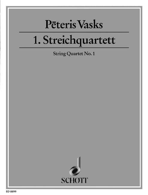 Vorderes Coverbild 1. Streichquartett 