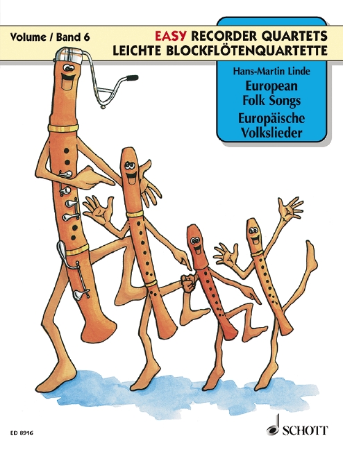Vorderes Coverbild Europäische Volkslieder Band 6