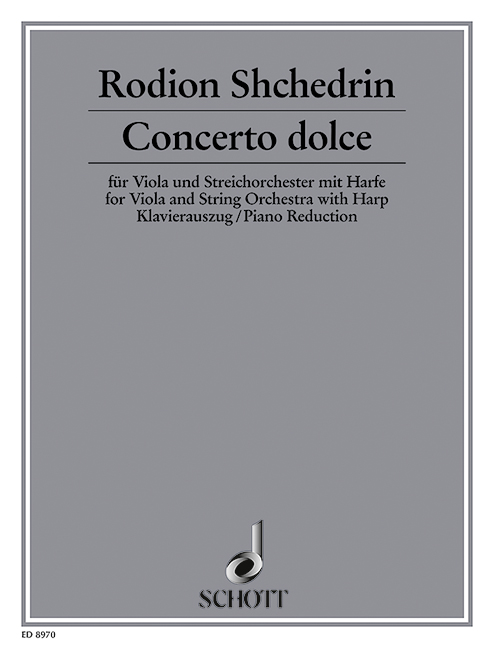 Vorderes Coverbild Concerto dolce 