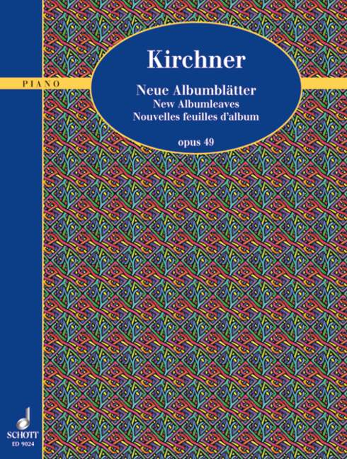 Vorderes Coverbild Neue Albumblätter op. 49 