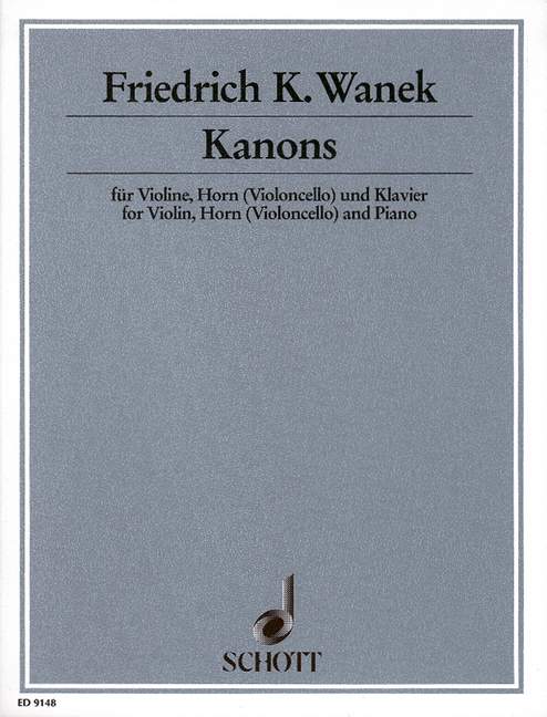 Vorderes Coverbild Kanons 