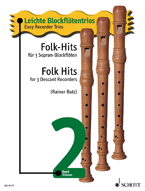 Vorderes Coverbild Folk-Hits Band 2