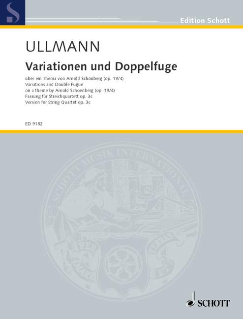Vorderes Coverbild Variationen und Doppelfuge op. 3c 