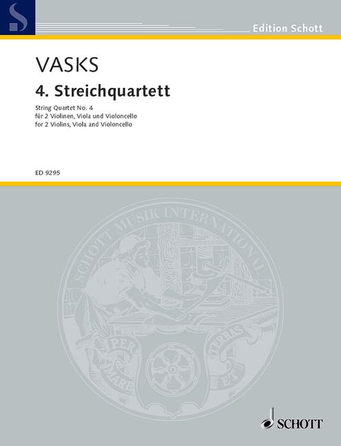 Vorderes Coverbild 4. Streichquartett 