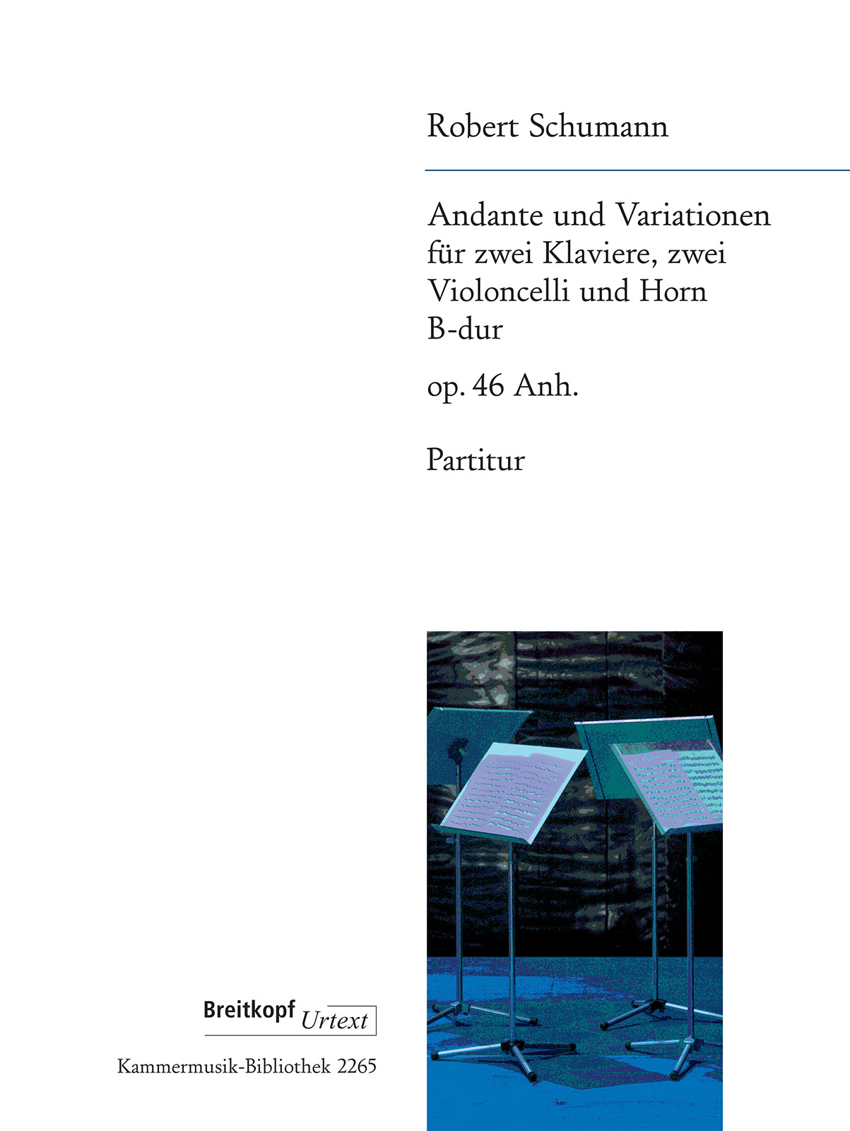 Vorderes Coverbild Andante und Variationen op. 46 Anh.