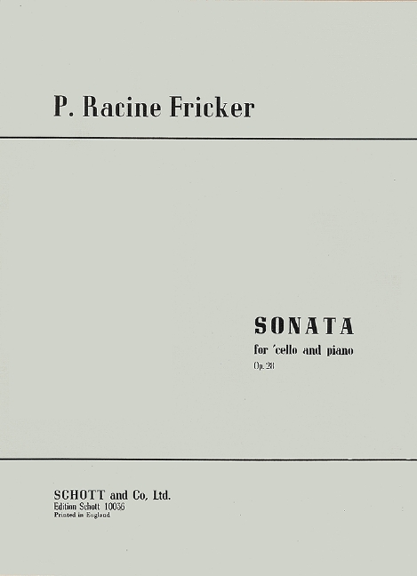 Vorderes Coverbild Sonate op. 28 