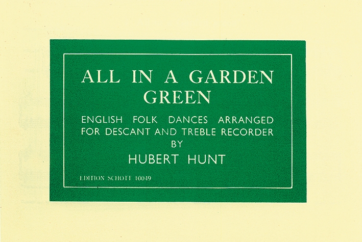 Vorderes Coverbild All in a Garden Green 