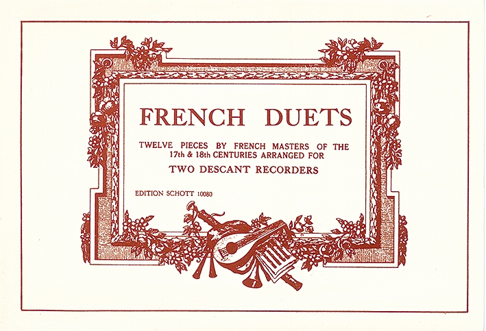 Vorderes Coverbild French Duets 