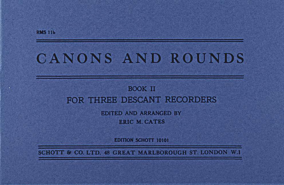 Vorderes Coverbild Canons and Rounds Vol. 2