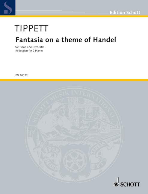 Vorderes Coverbild Fantasia on a theme of Handel 