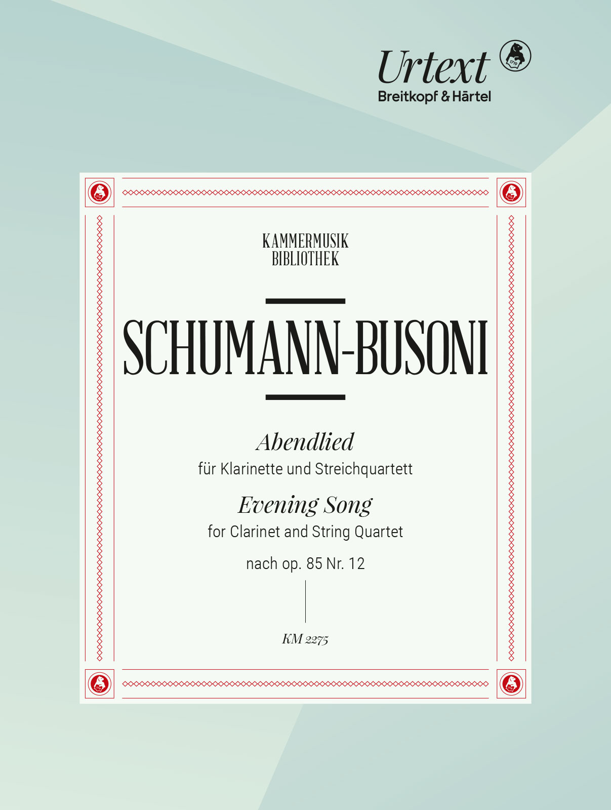 Vorderes Coverbild Abendlied von R. Schumann