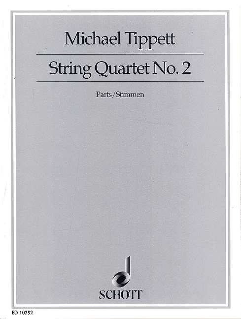 Vorderes Coverbild String Quartet No. 2 fis-Moll 