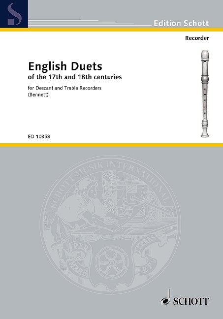 Vorderes Coverbild Englische Duette 