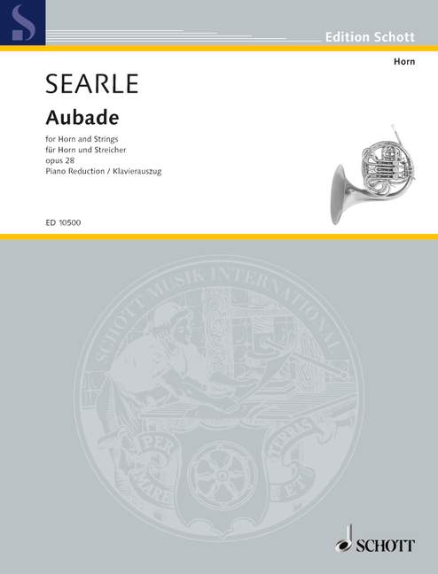 Vorderes Coverbild Aubade op. 28 