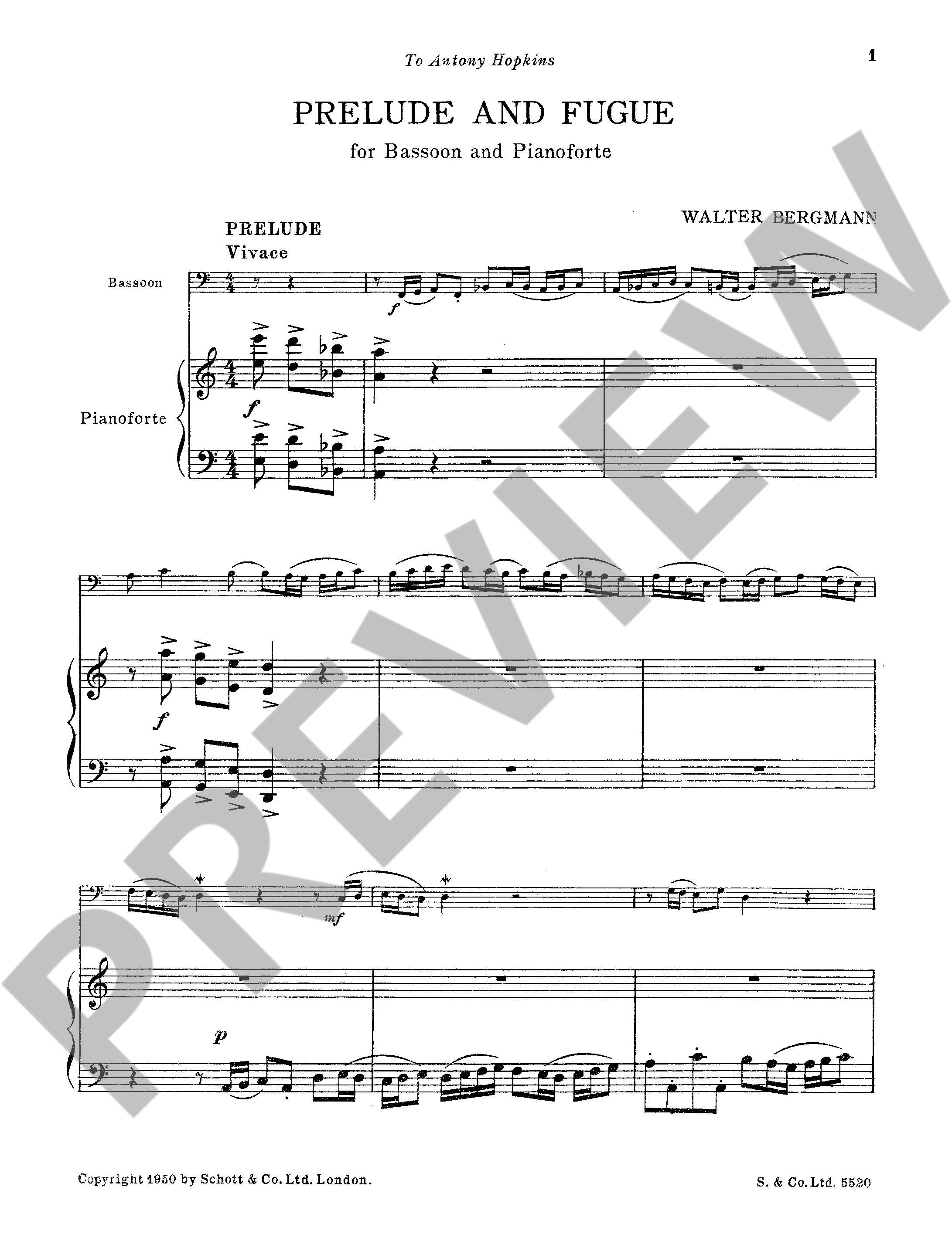 Anderes Coverbild Prelude & Fuge 