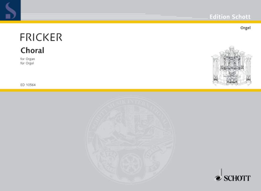 Vorderes Coverbild Choral for Organ 