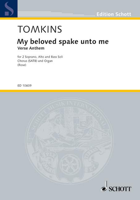Vorderes Coverbild My beloved spake unto me 